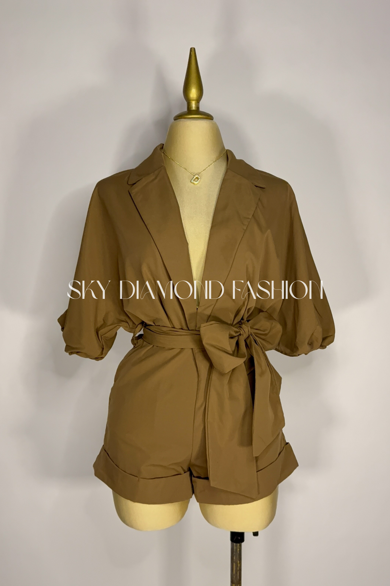 Heather brown Jumpsuit