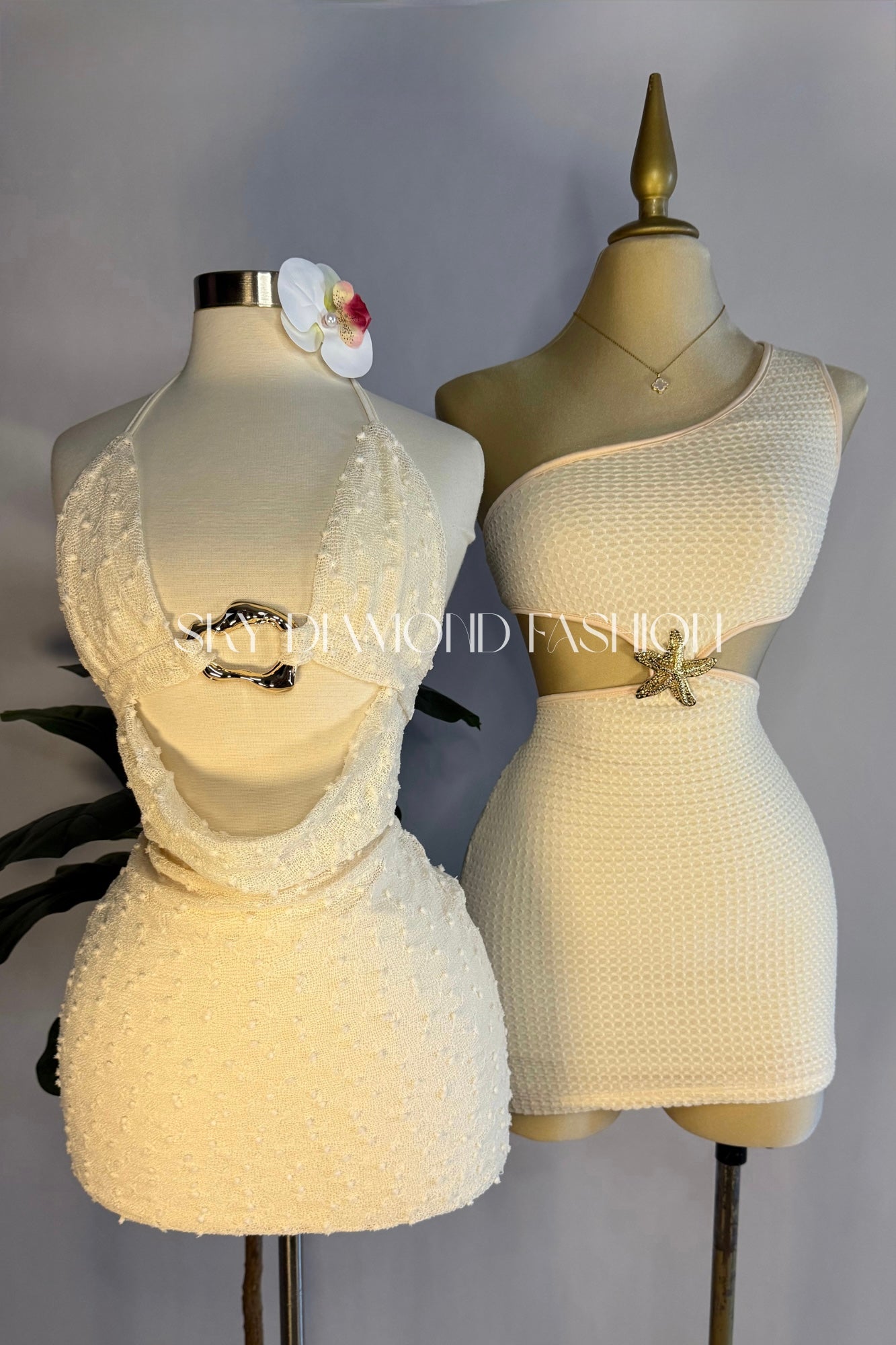Apricot gold dress