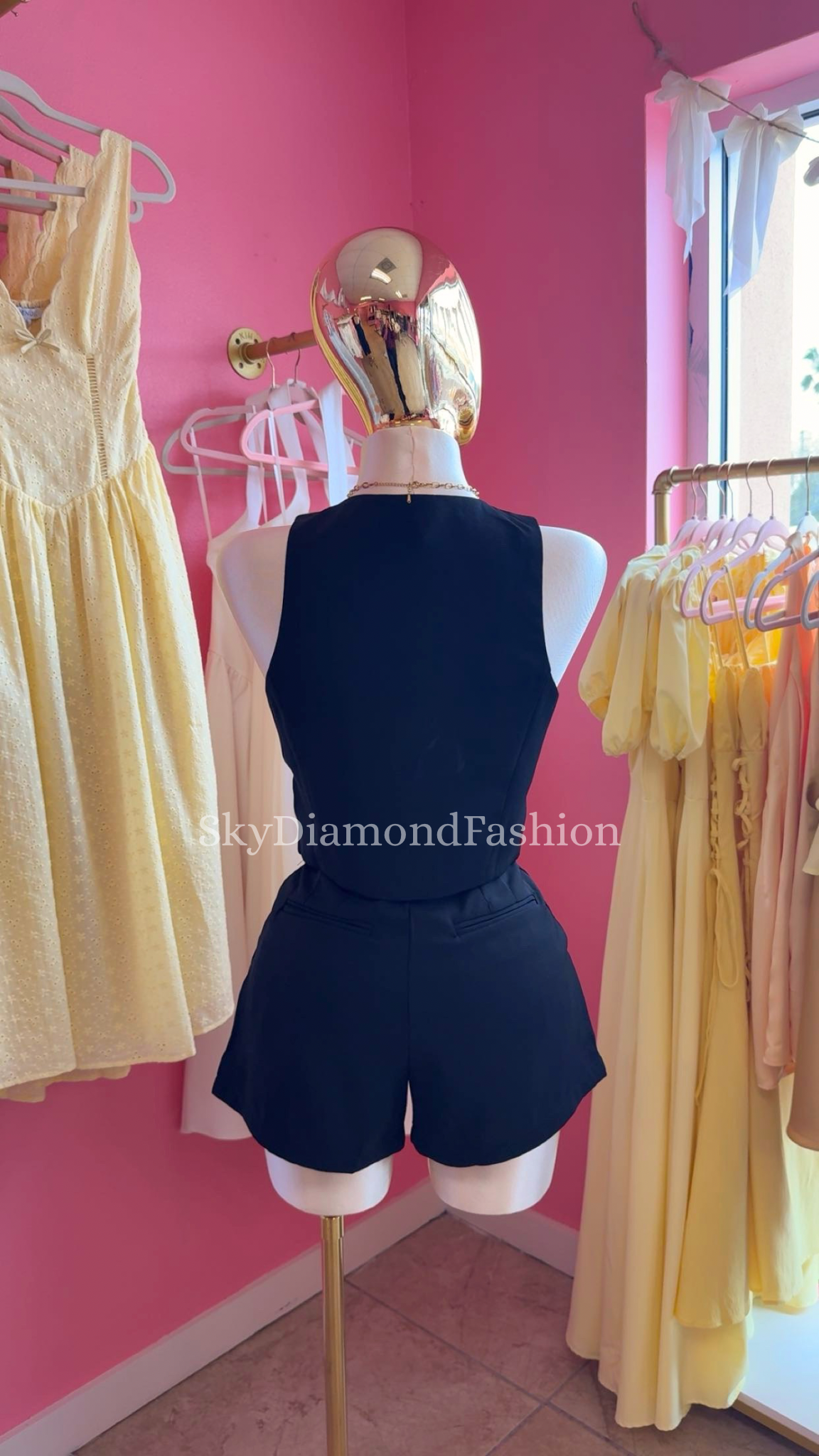 Seashell black 2pc