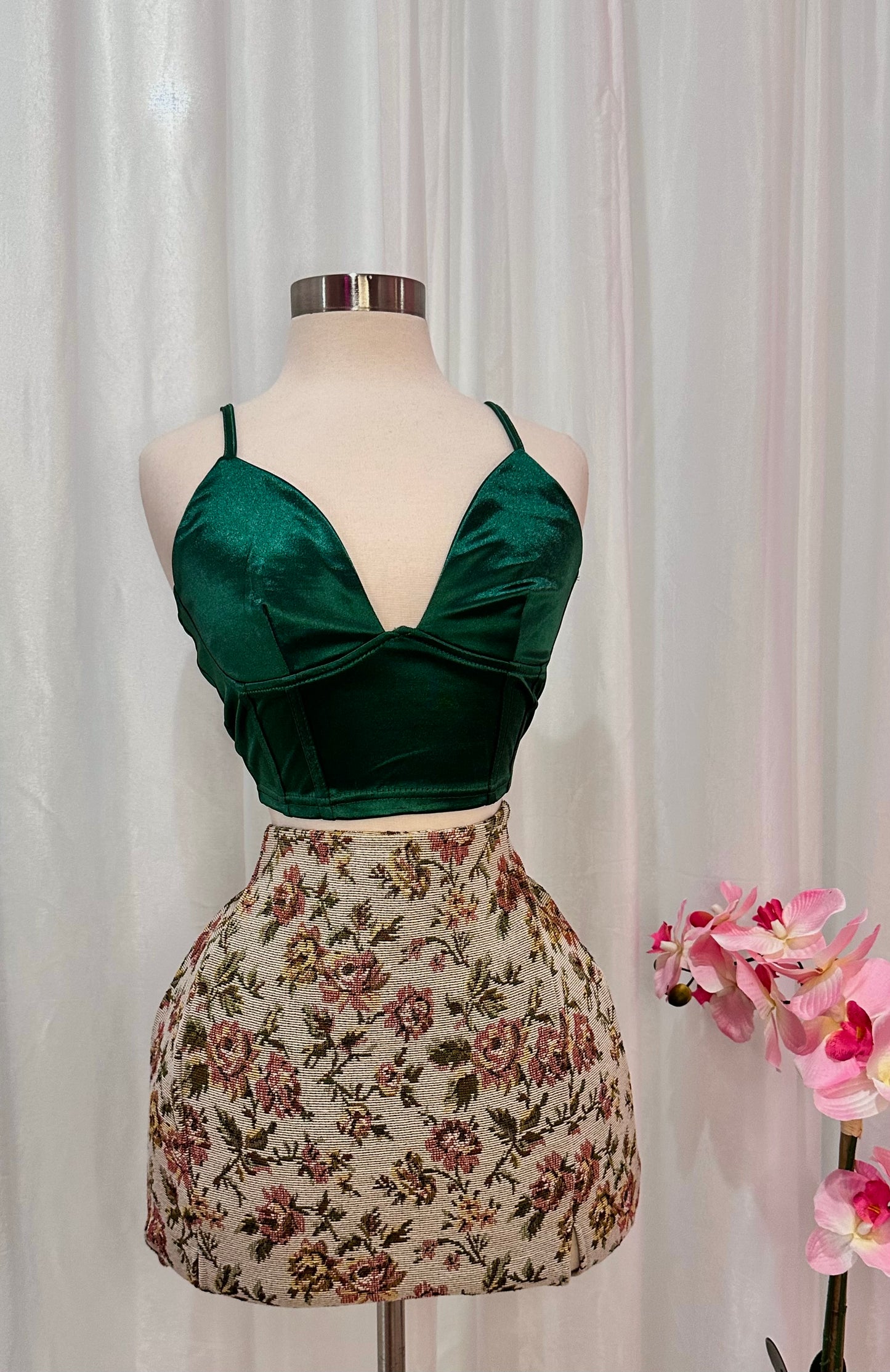 Green teal top