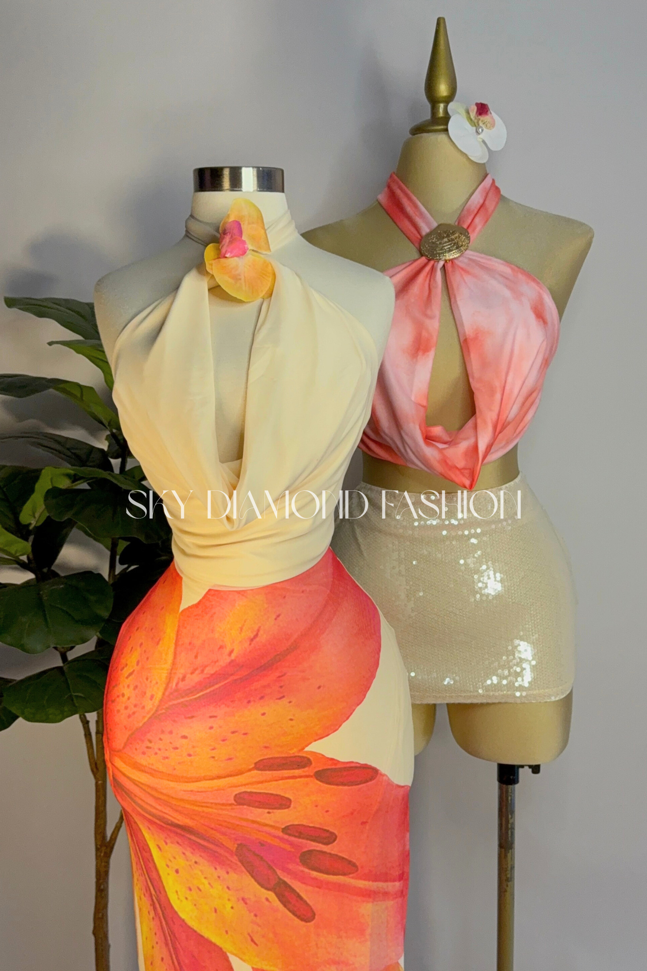 Seashell pink orange
