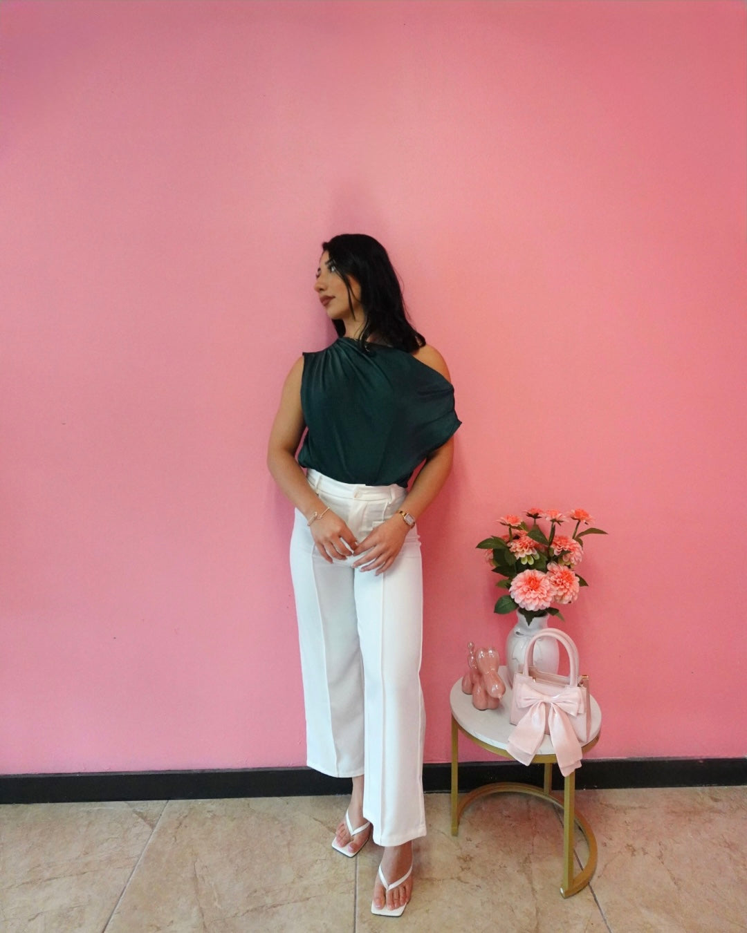 White pants