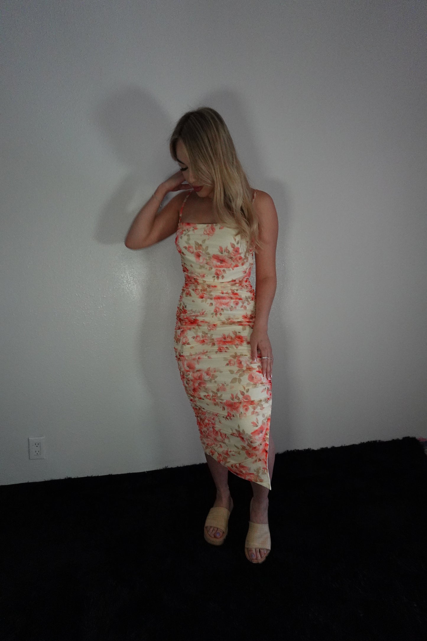 flower midi dress 💐