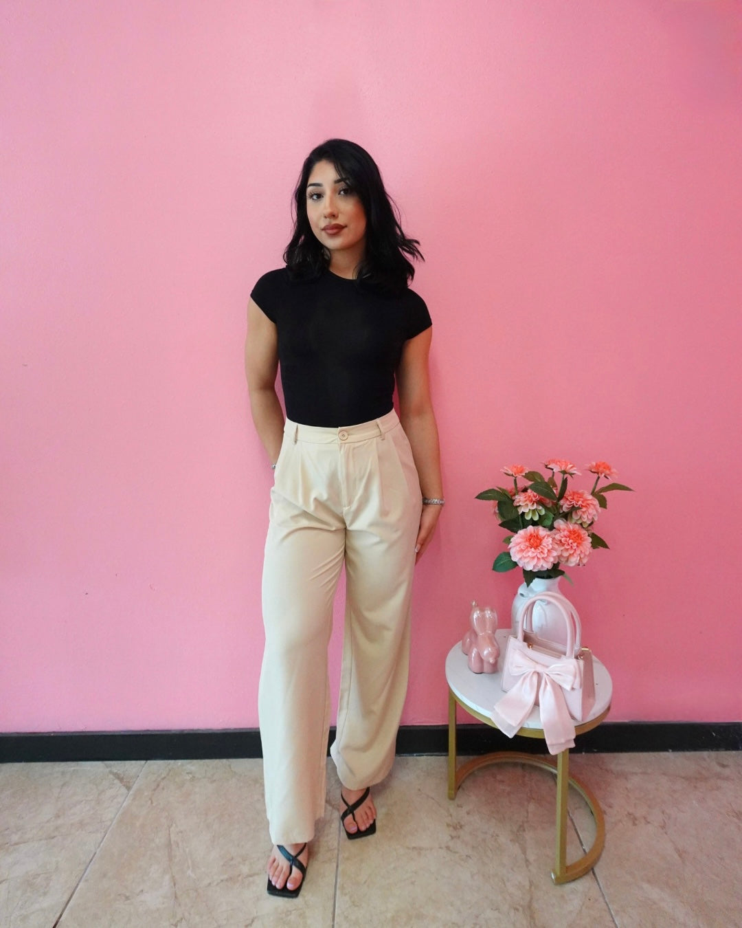 Beige pants