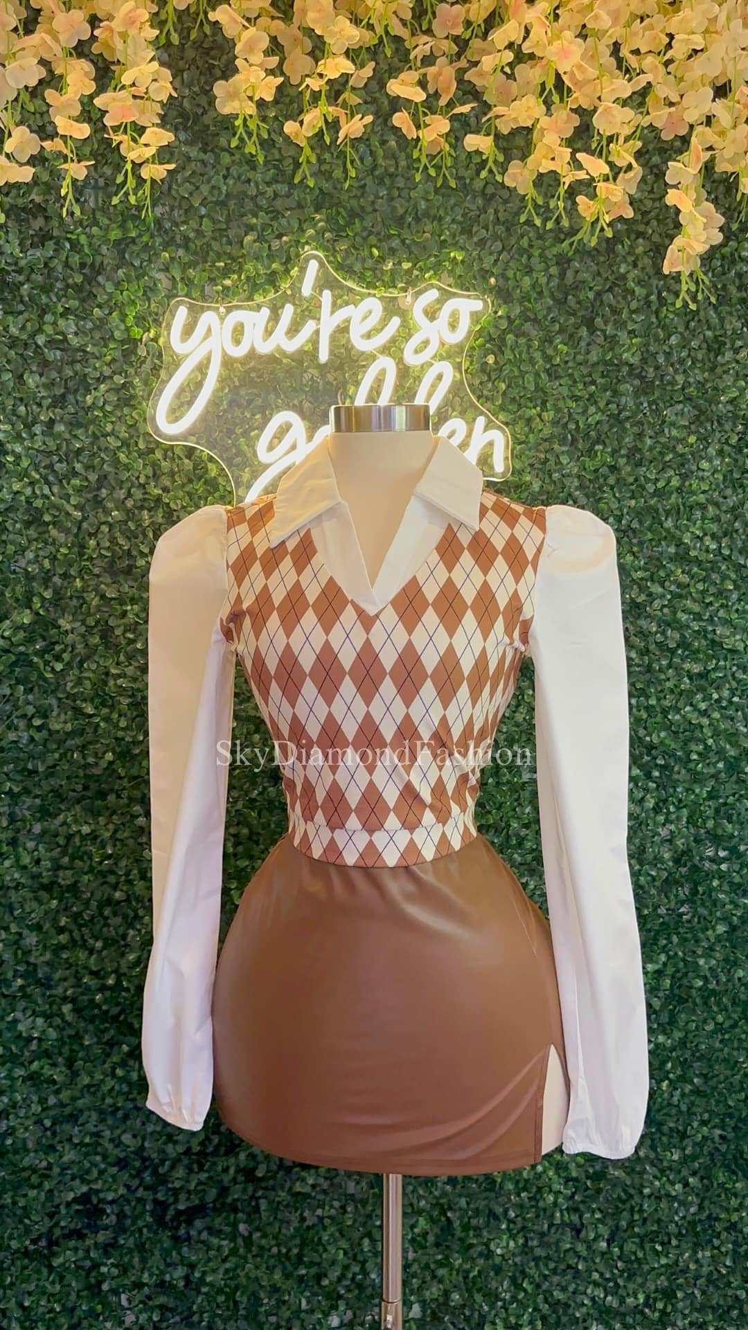 Brown long sleeve