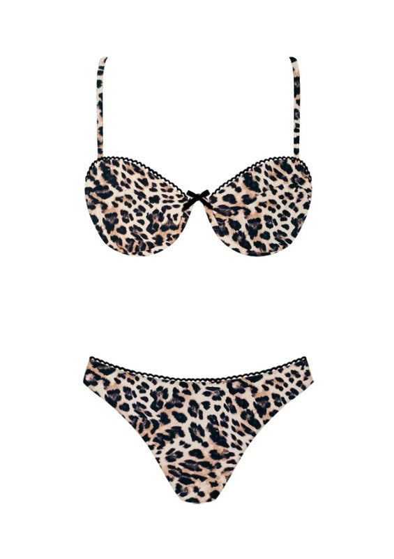 Wild muse underwire 2pc bikini