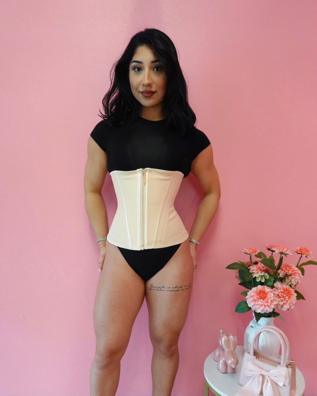 Beige waist trainer (extreme)