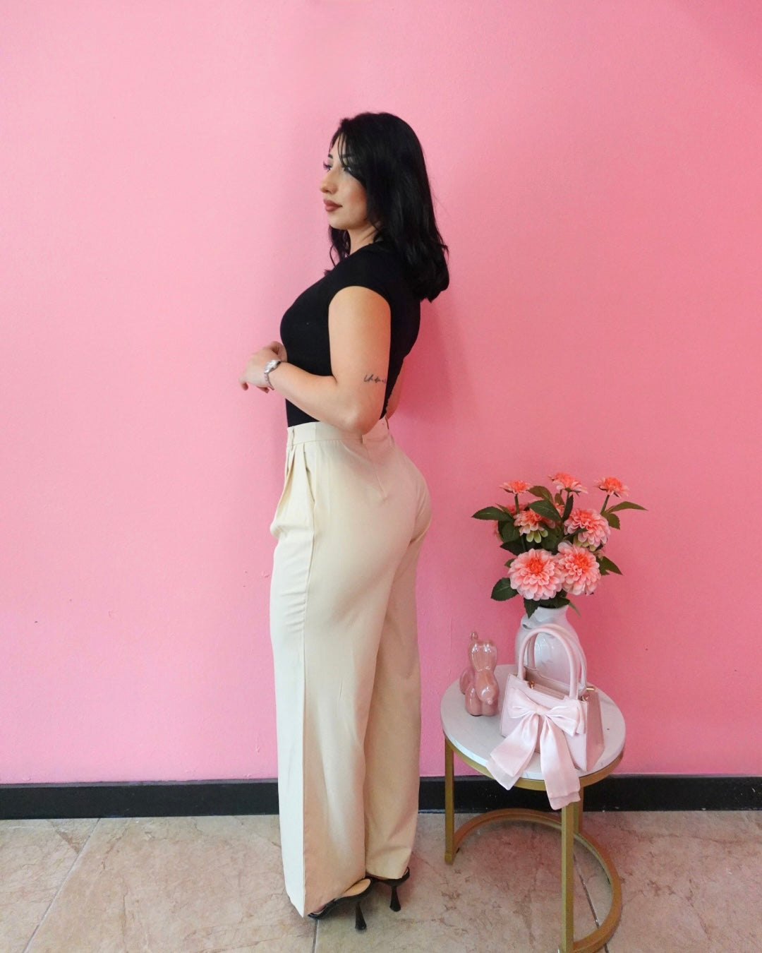 Beige pants