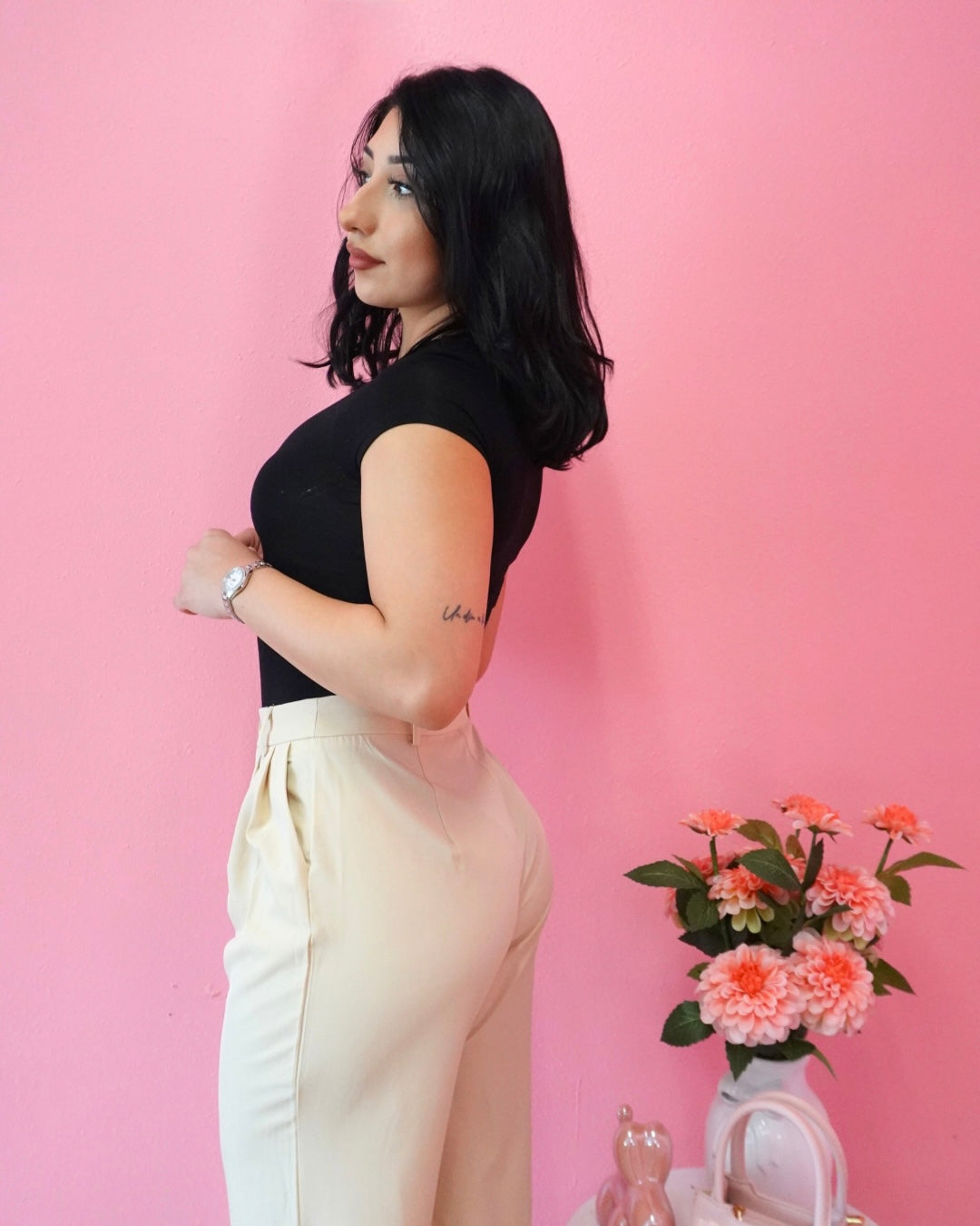 Beige pants