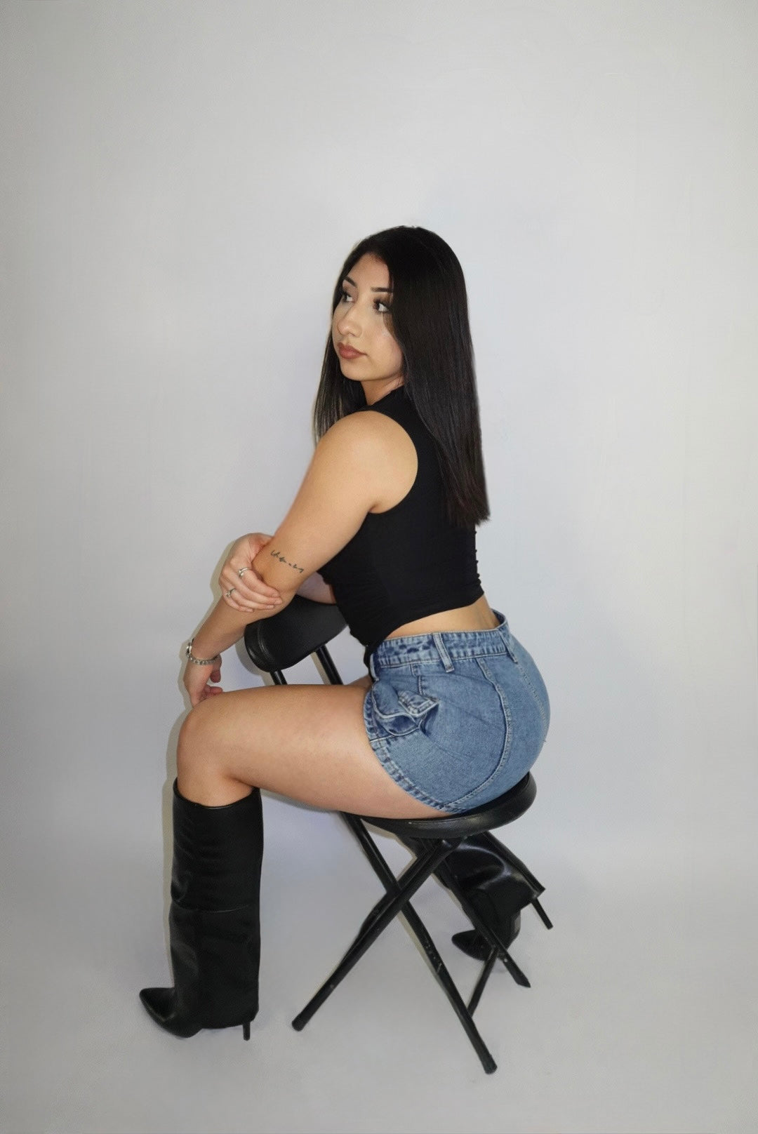 Denim skirt