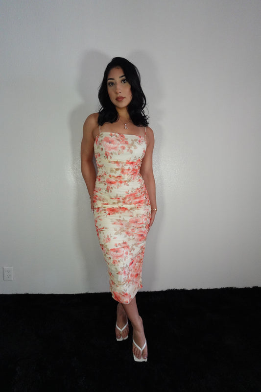 flower midi dress 💐
