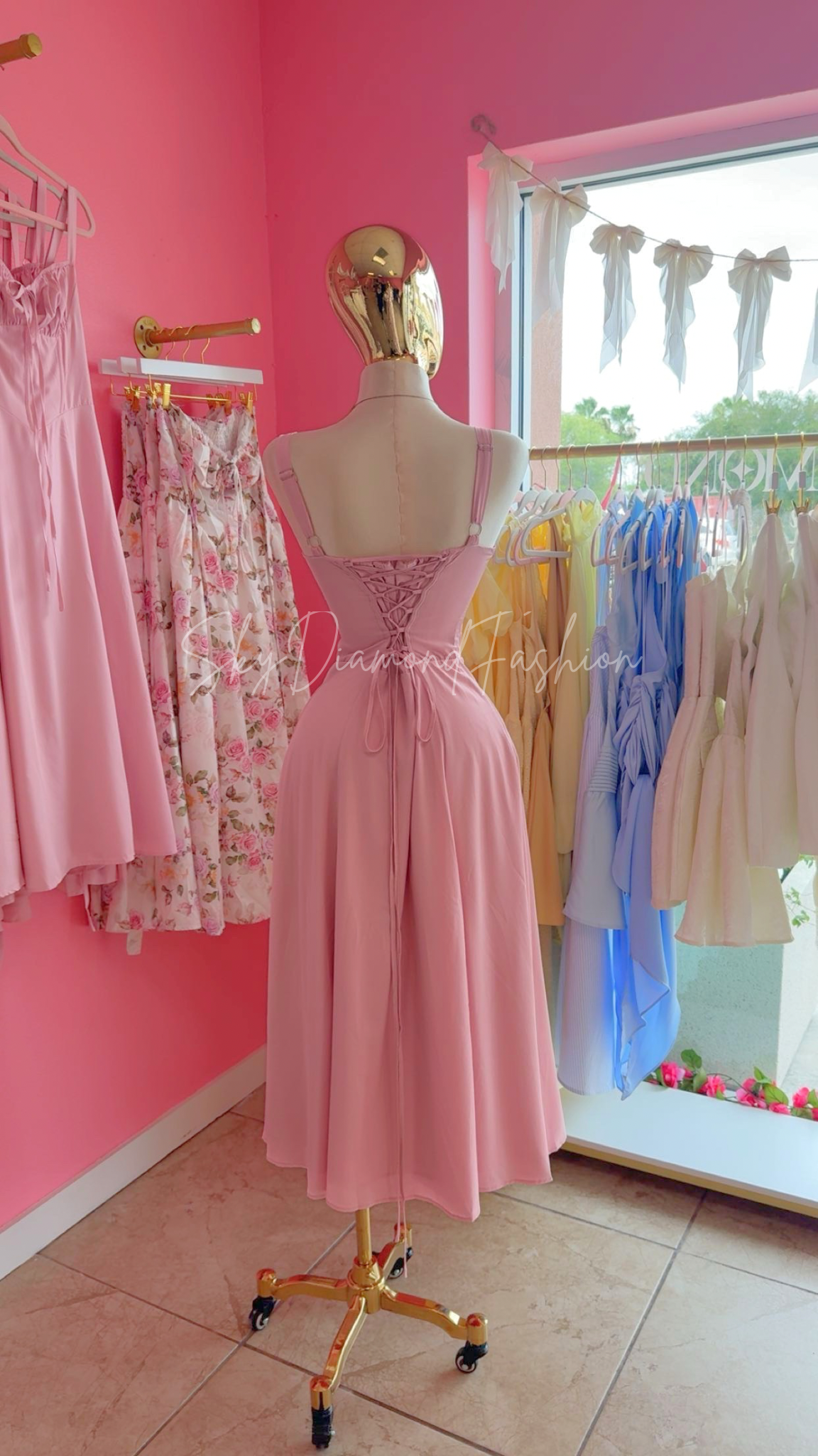Aurora corset dress