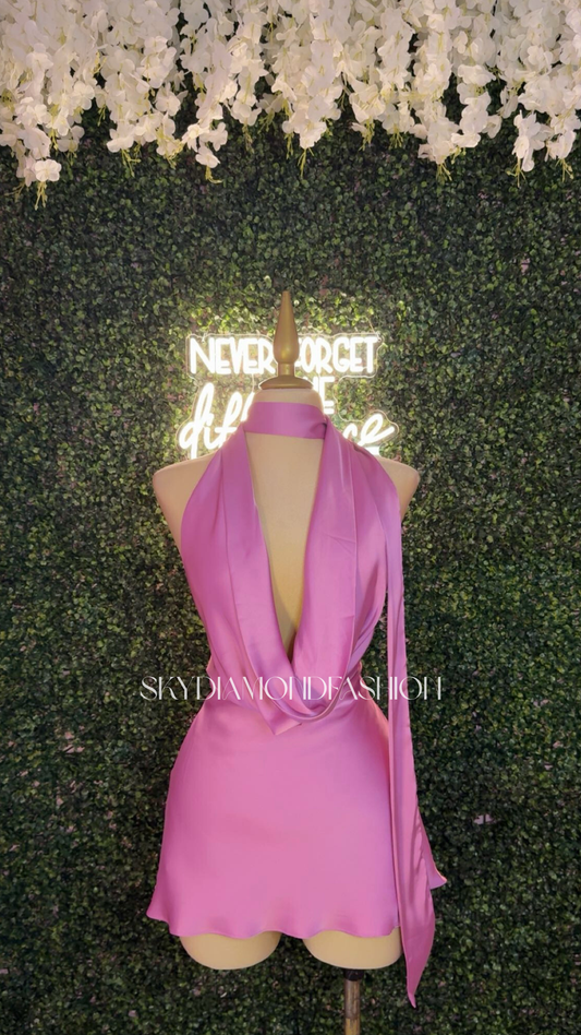 Anastasia Satin dress