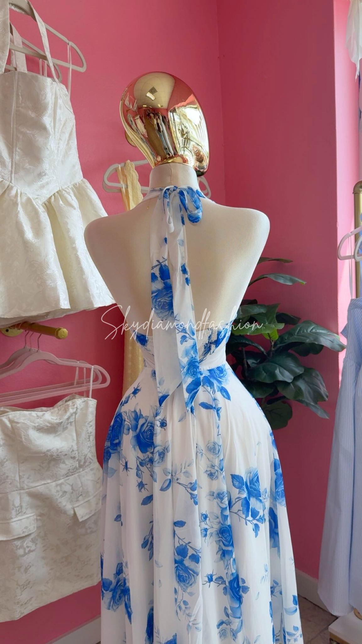 Bluebell garden dress 💙