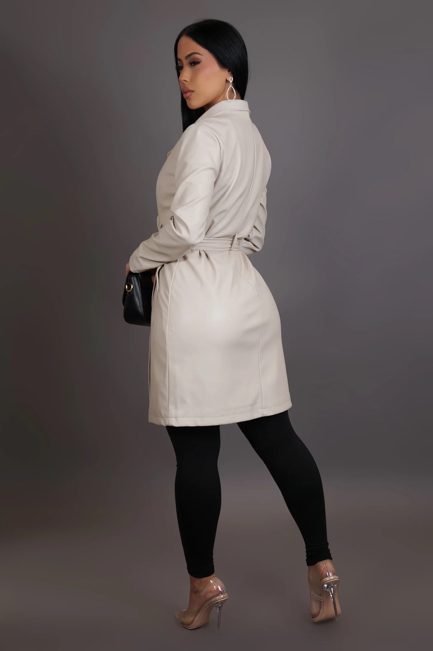 Cream coat