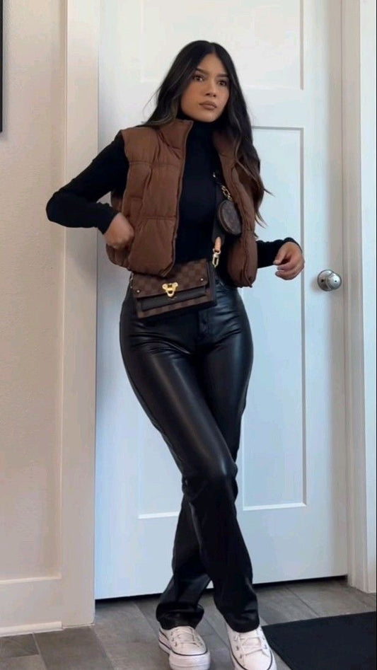 Brown vest