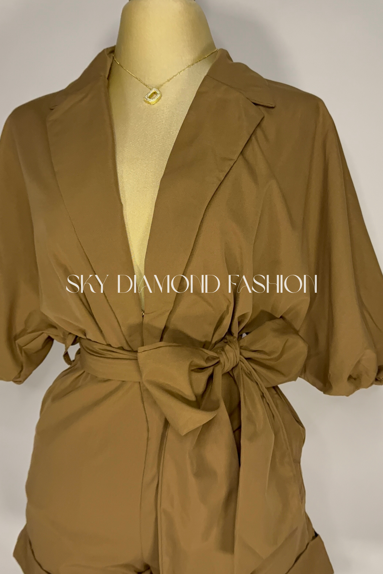 Heather brown Jumpsuit