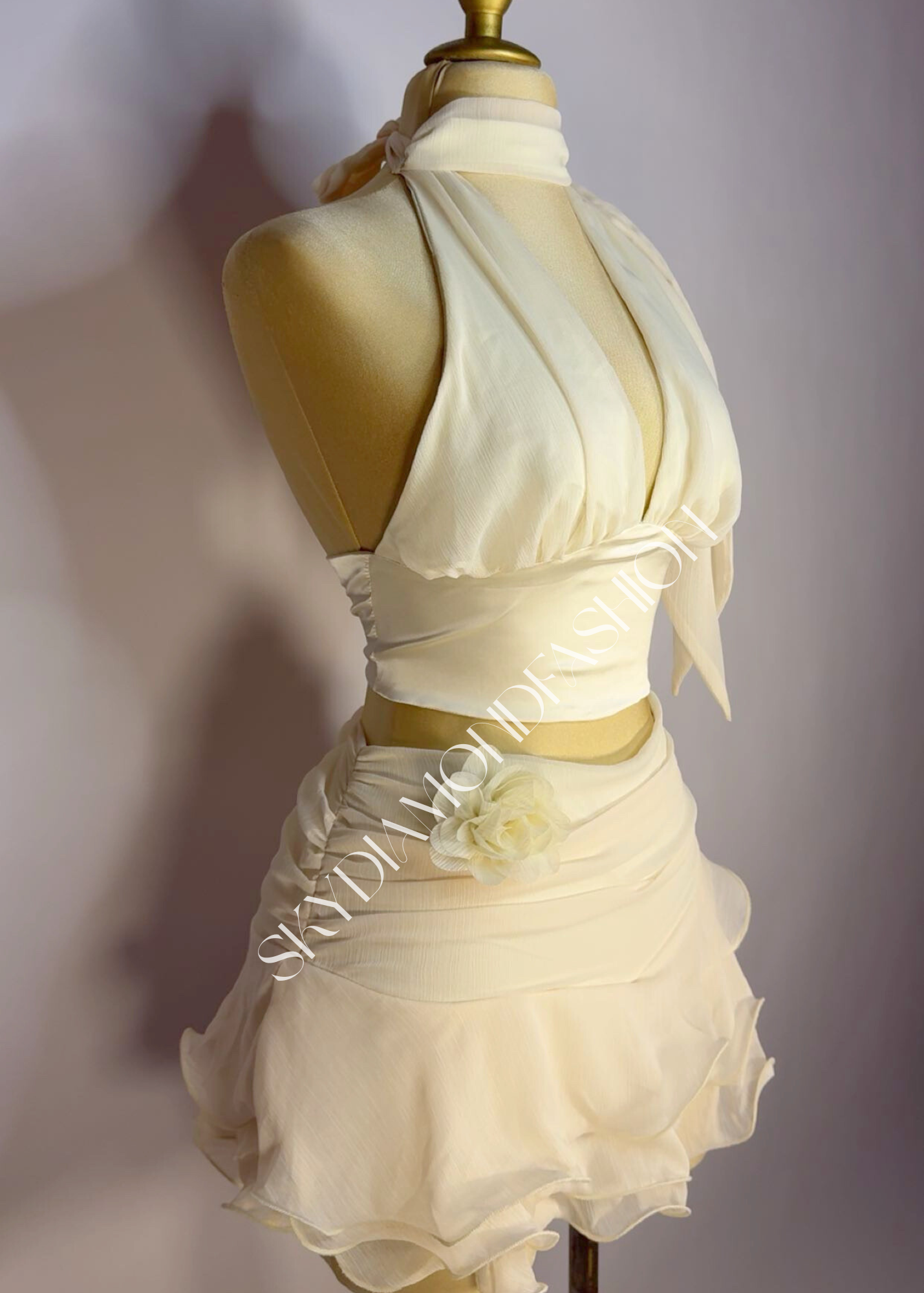 Apricot rose set