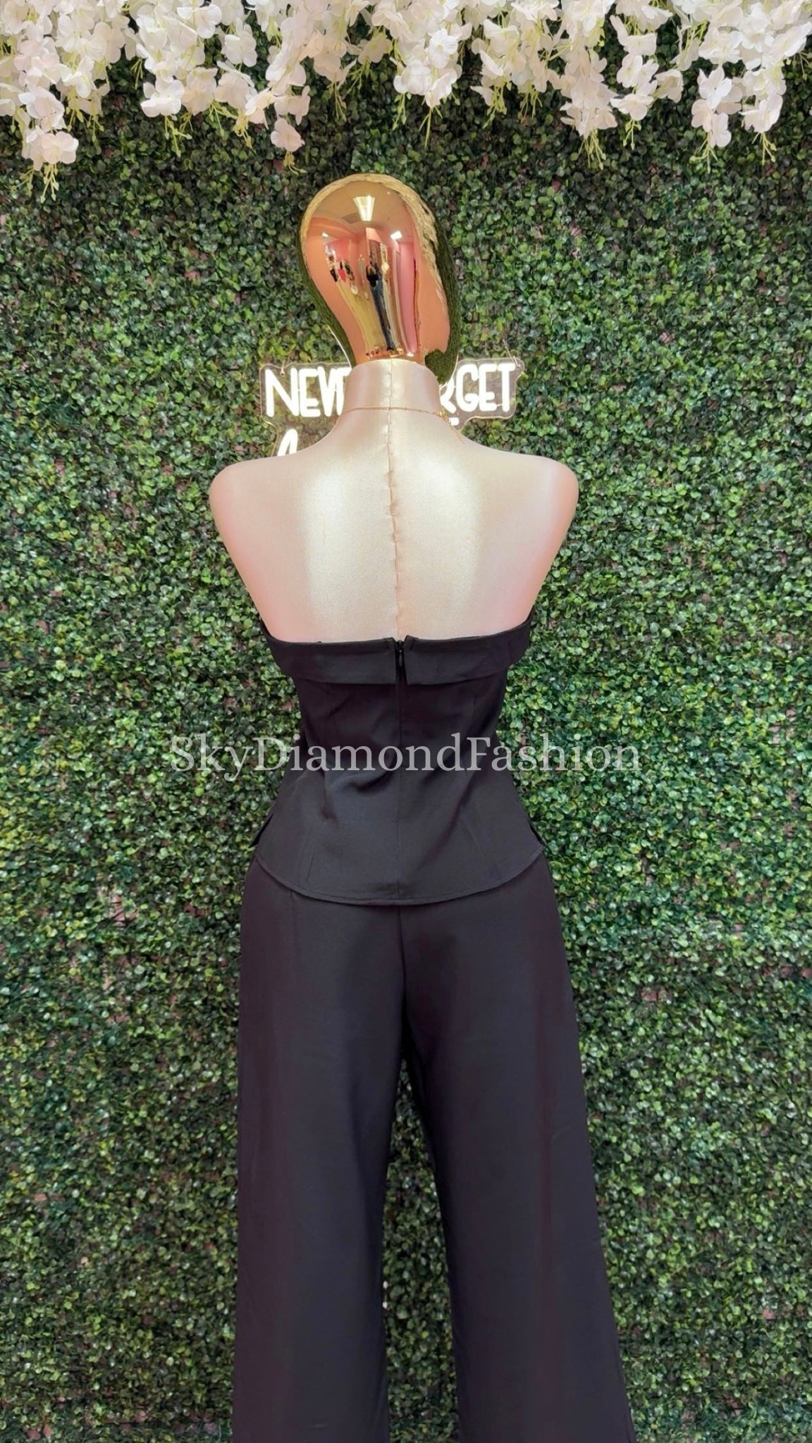 Black elegant 3pc set