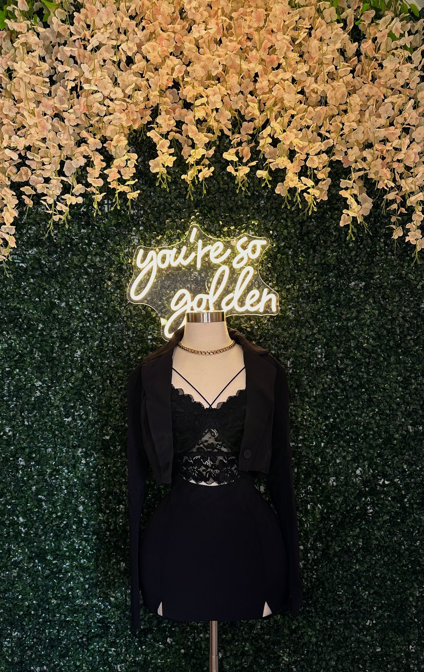 Black bralette