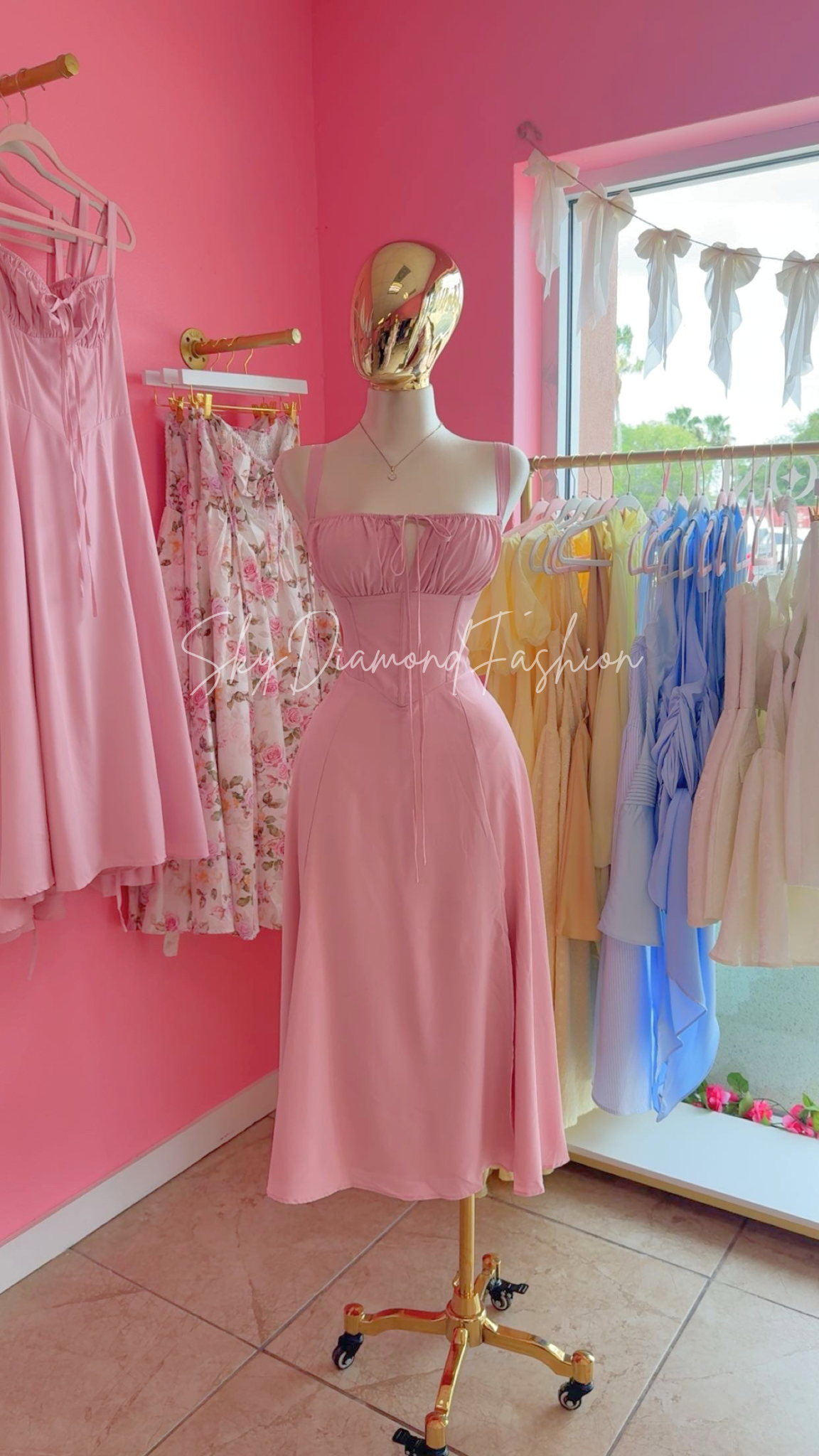 Aurora corset dress