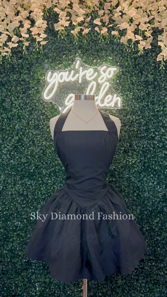 Black princess dress