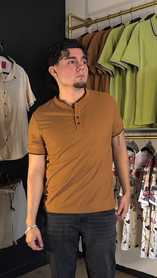 Dark Brown Polo