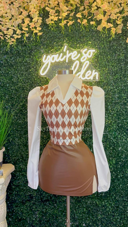 Brown long sleeve