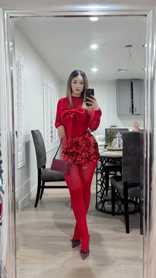 Red sheer