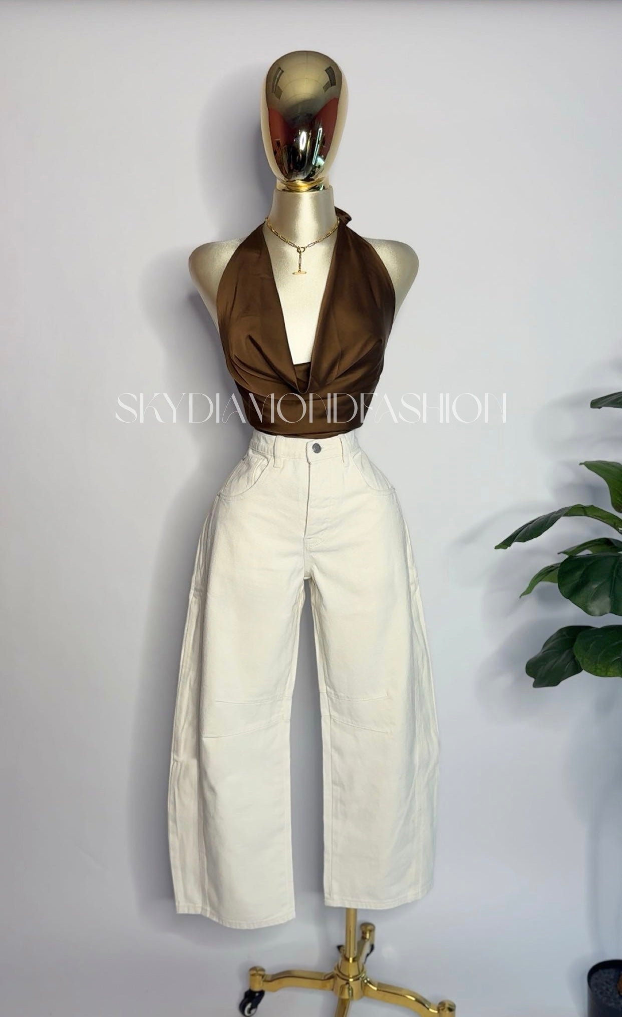 Angel barrel denim