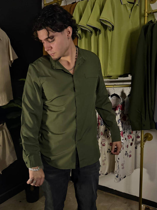Army Green Collar