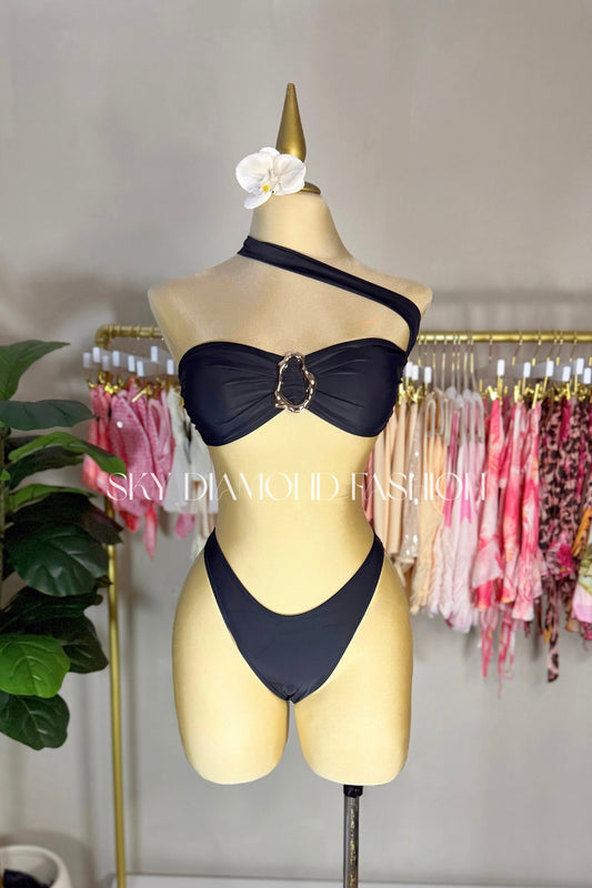Black 2pc bathing suit