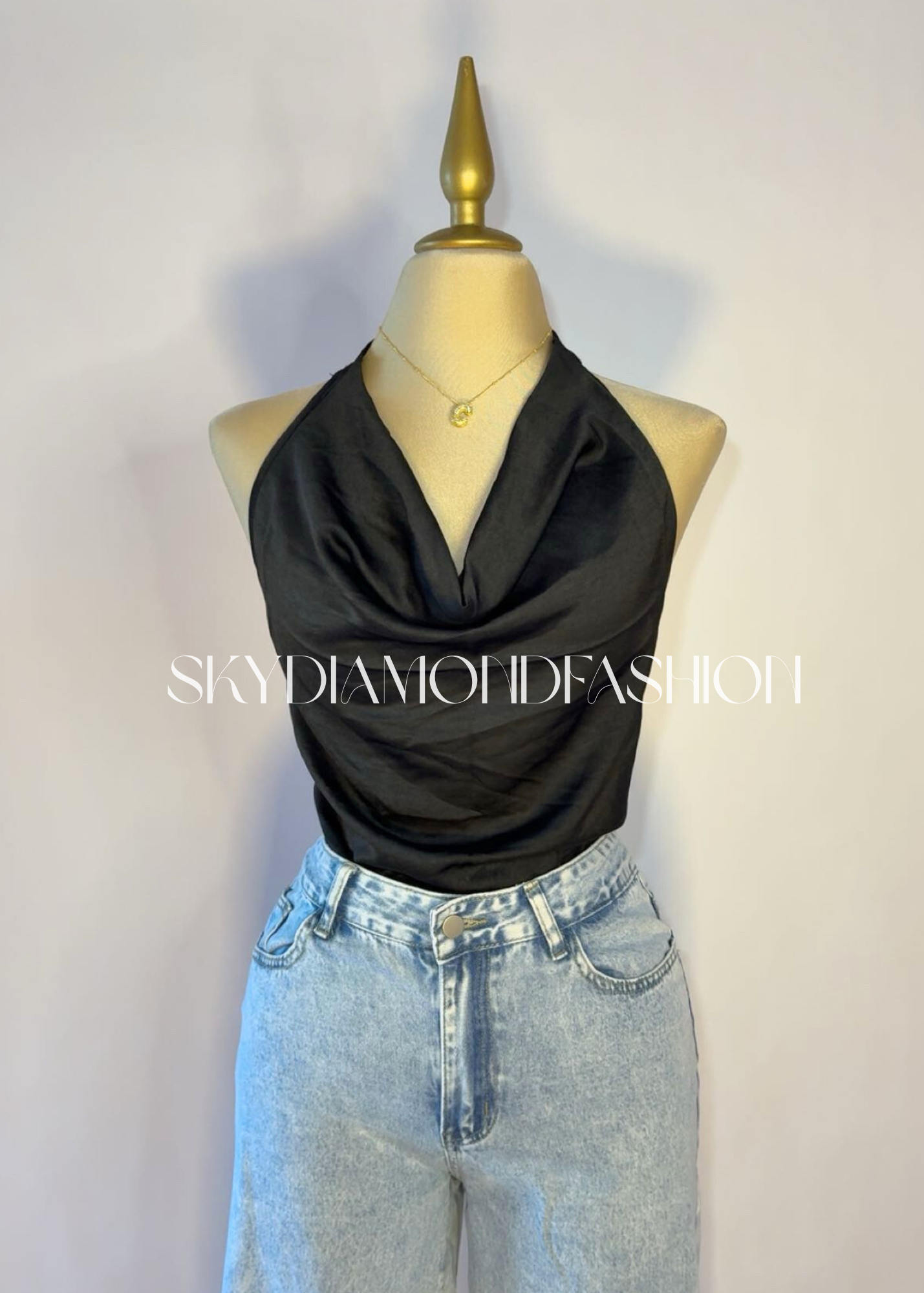 Satin top