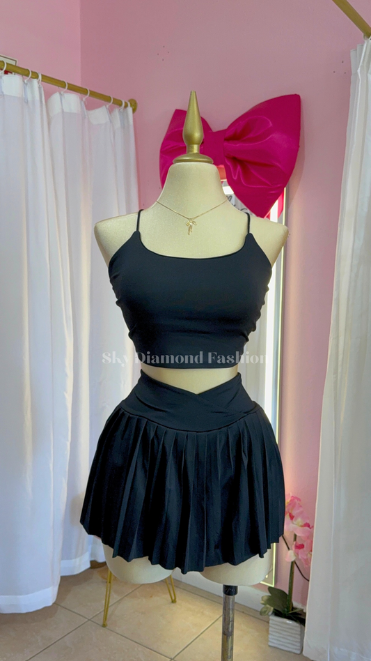 Black tennis skirt🎾