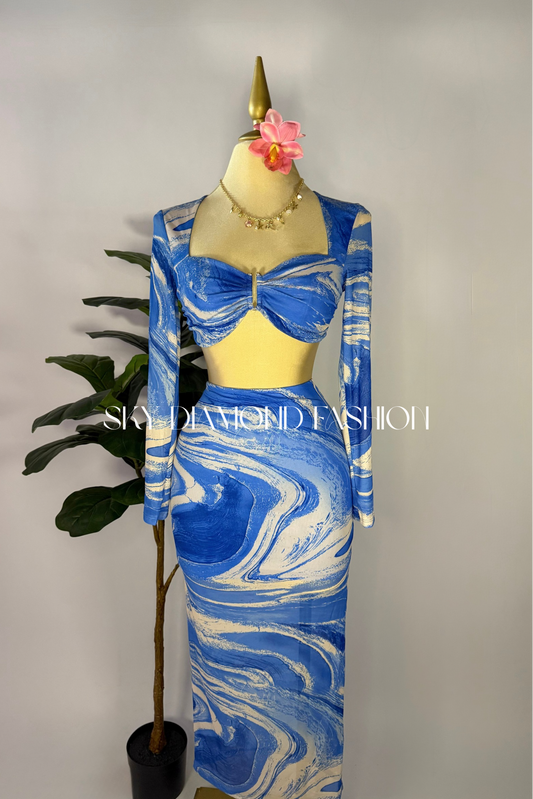 Ocean blue set