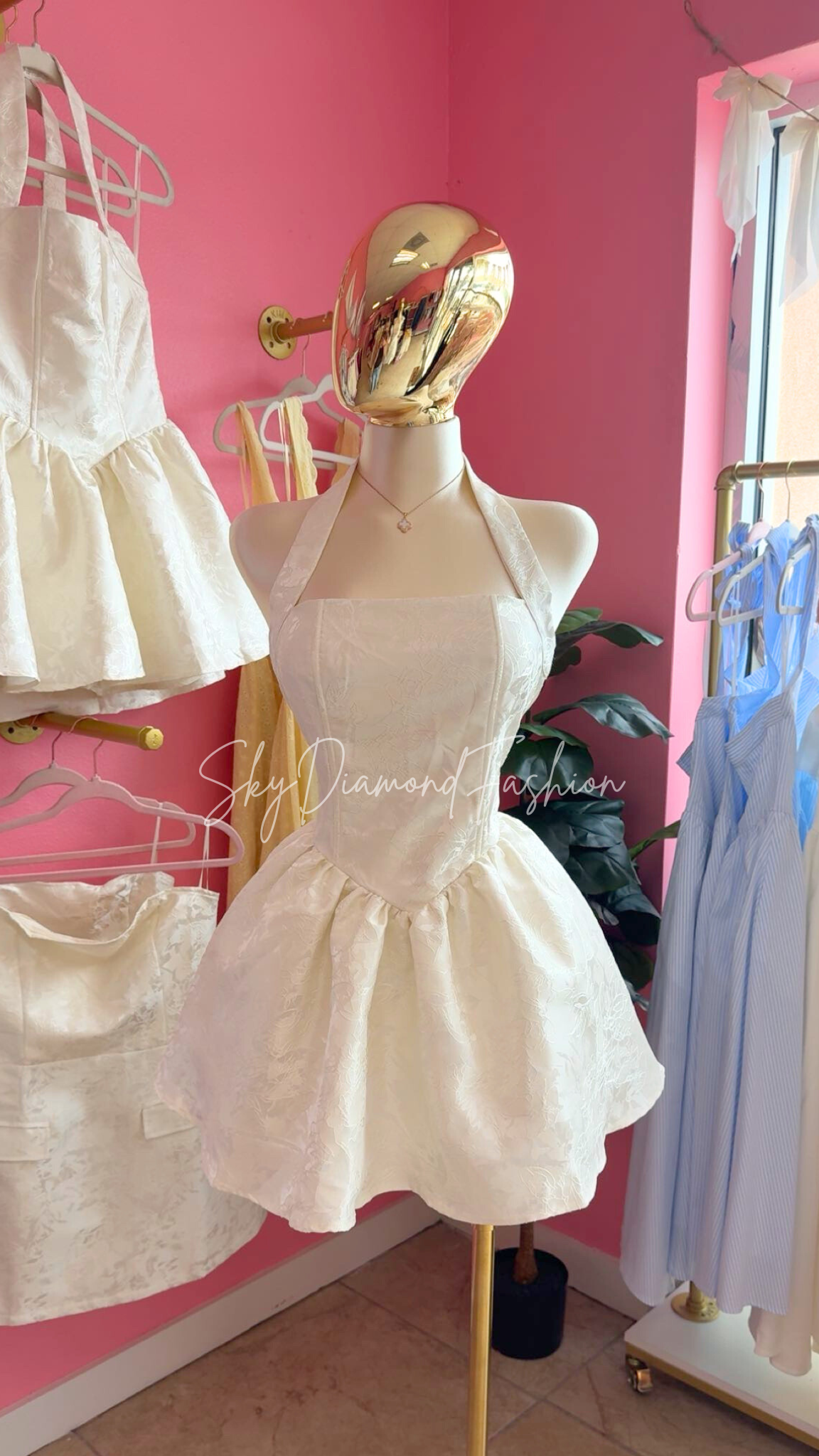 Ivory garden dress✨💐