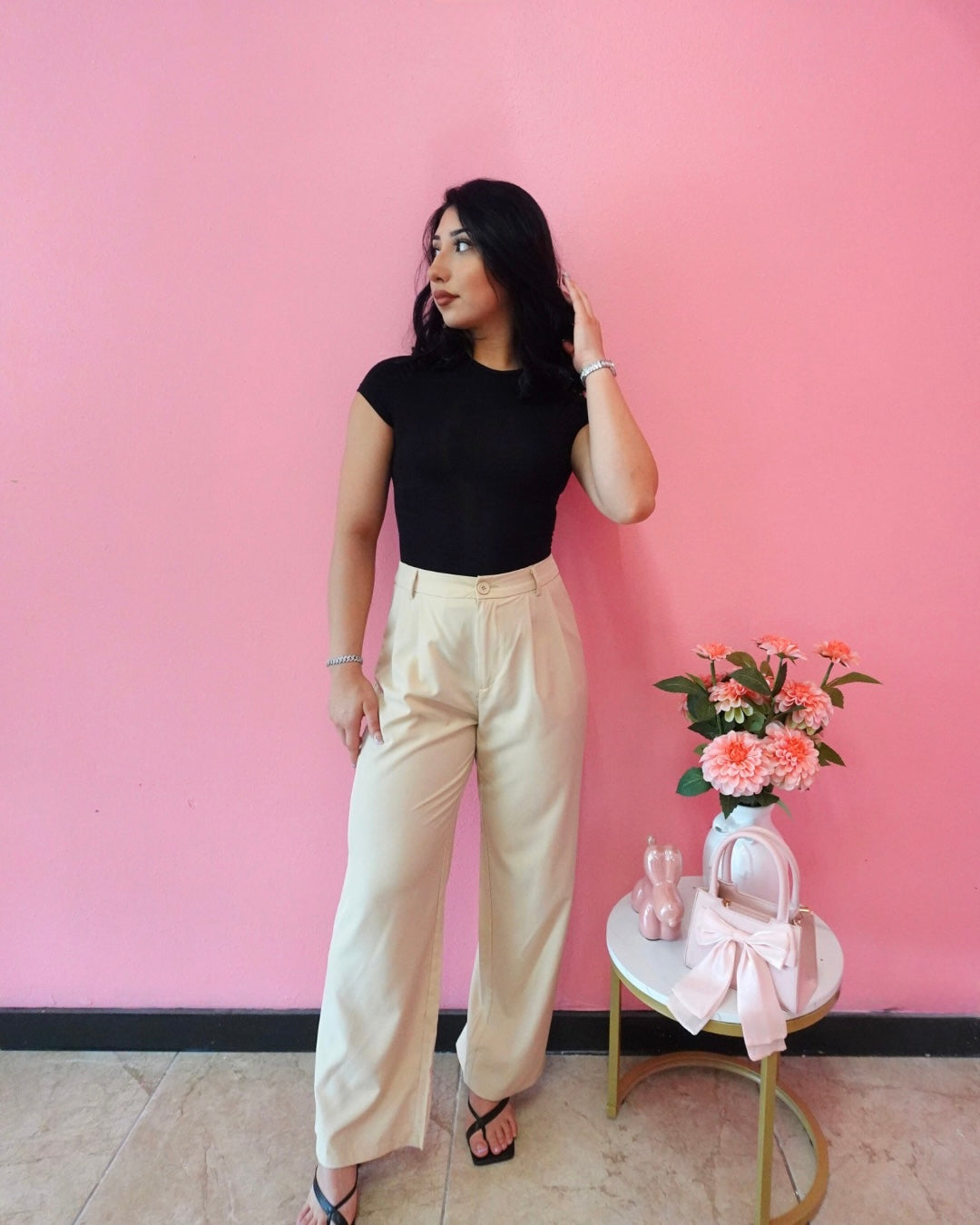 Beige pants