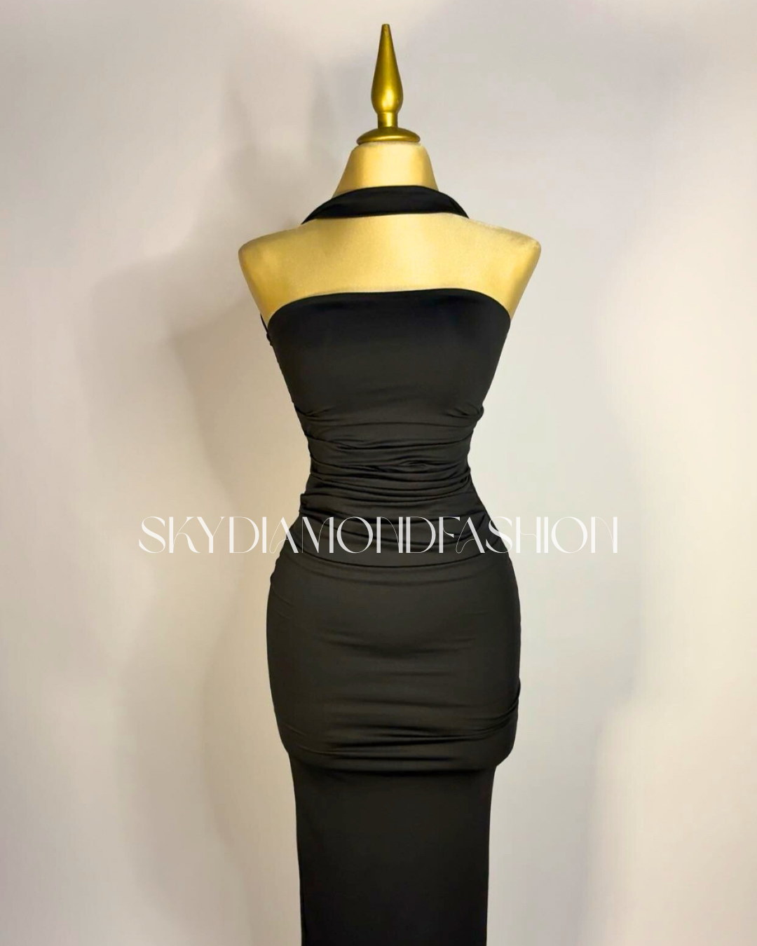 Black long dress