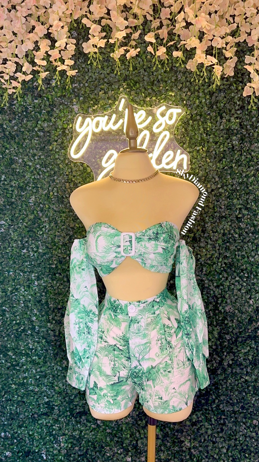 Tropical green set