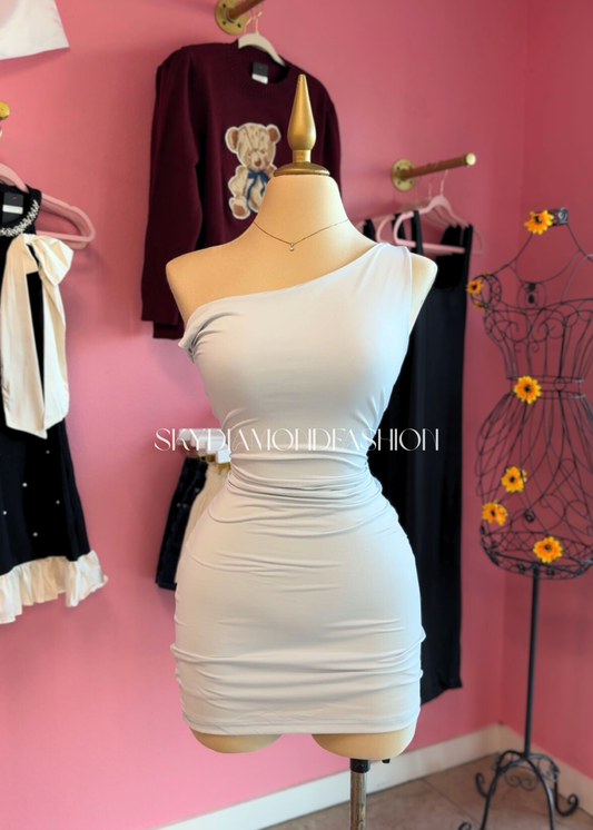 Baby blue dress
