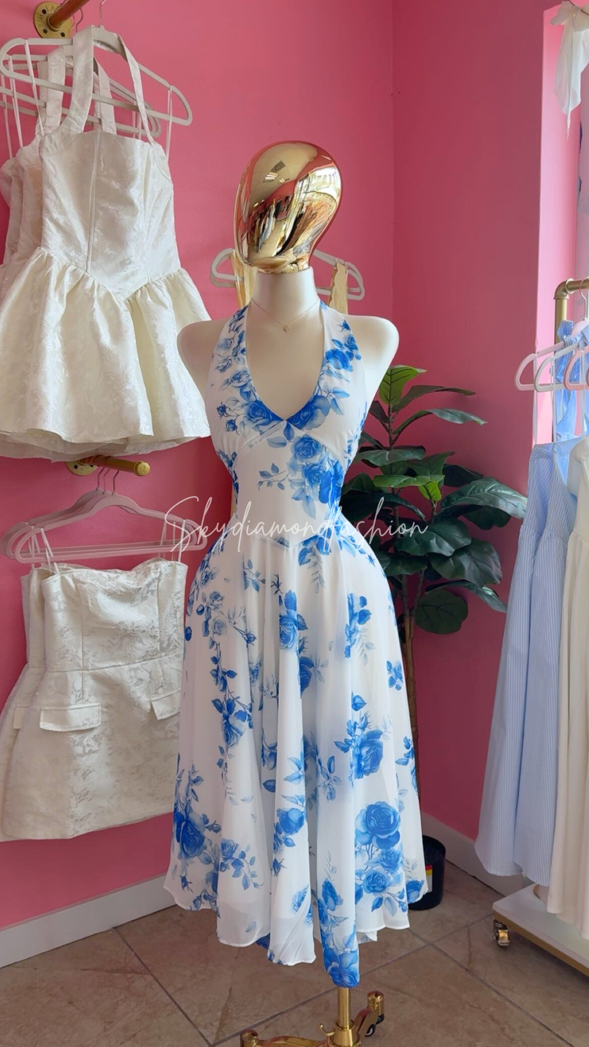 Bluebell garden dress 💙