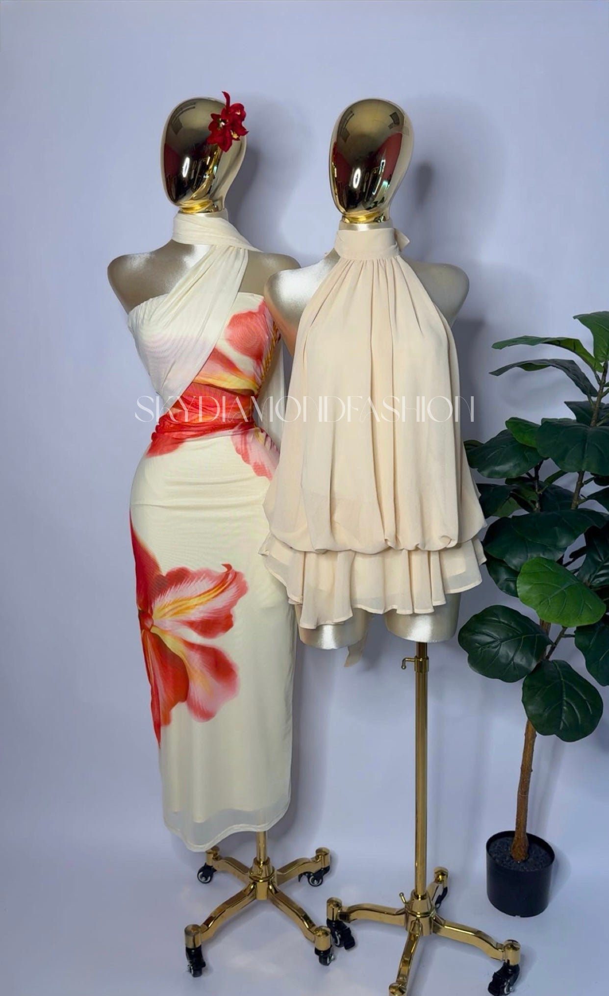 Hawaiian long maxi dress🌺