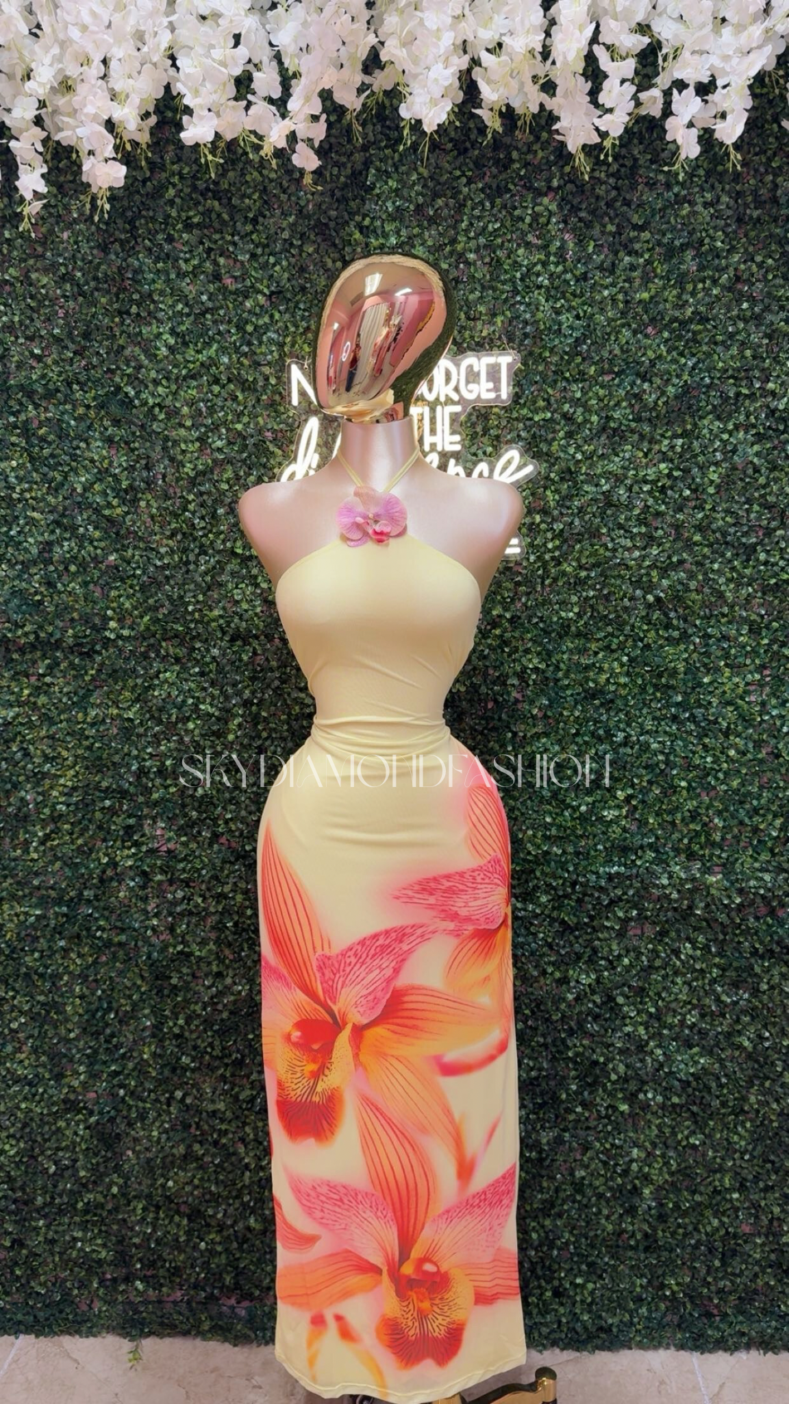 Butter maxi long dress