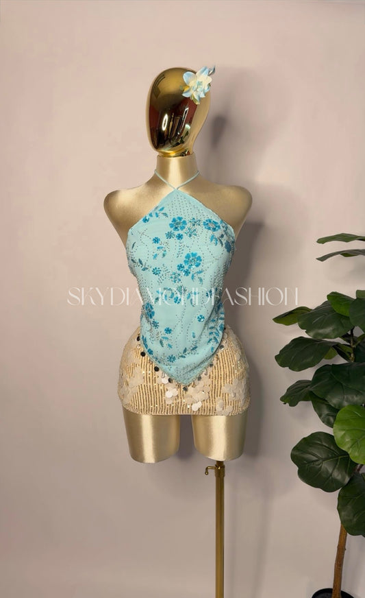 Azure charms top 🌊