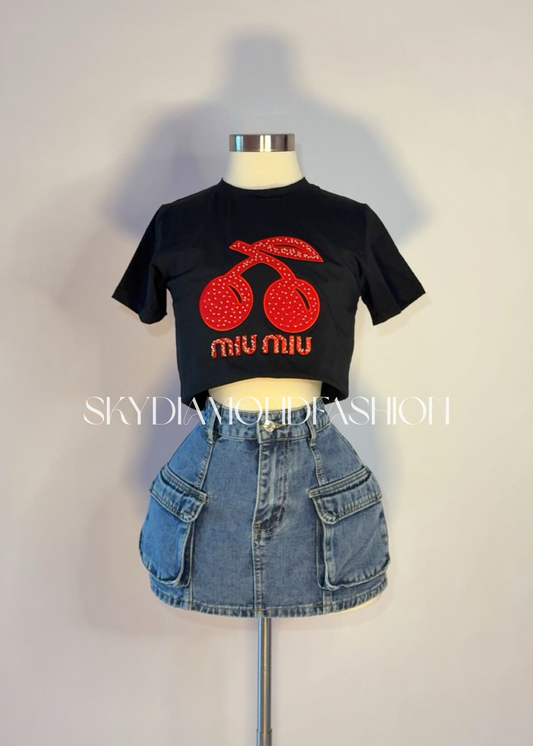 Inspired black tshirt