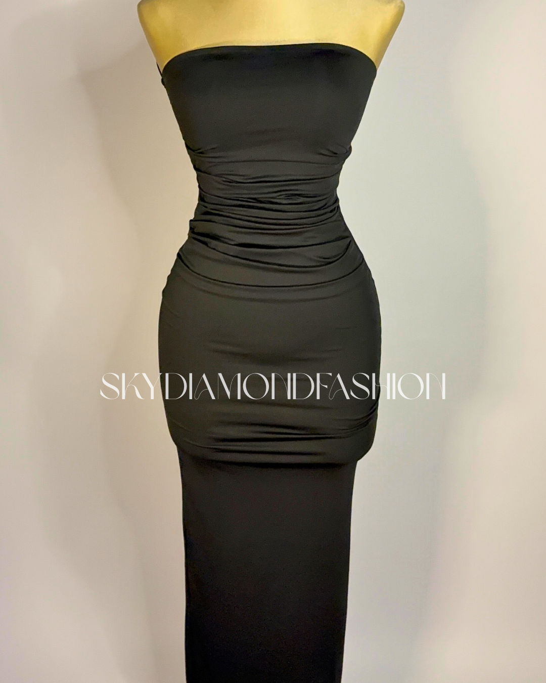 Black long dress