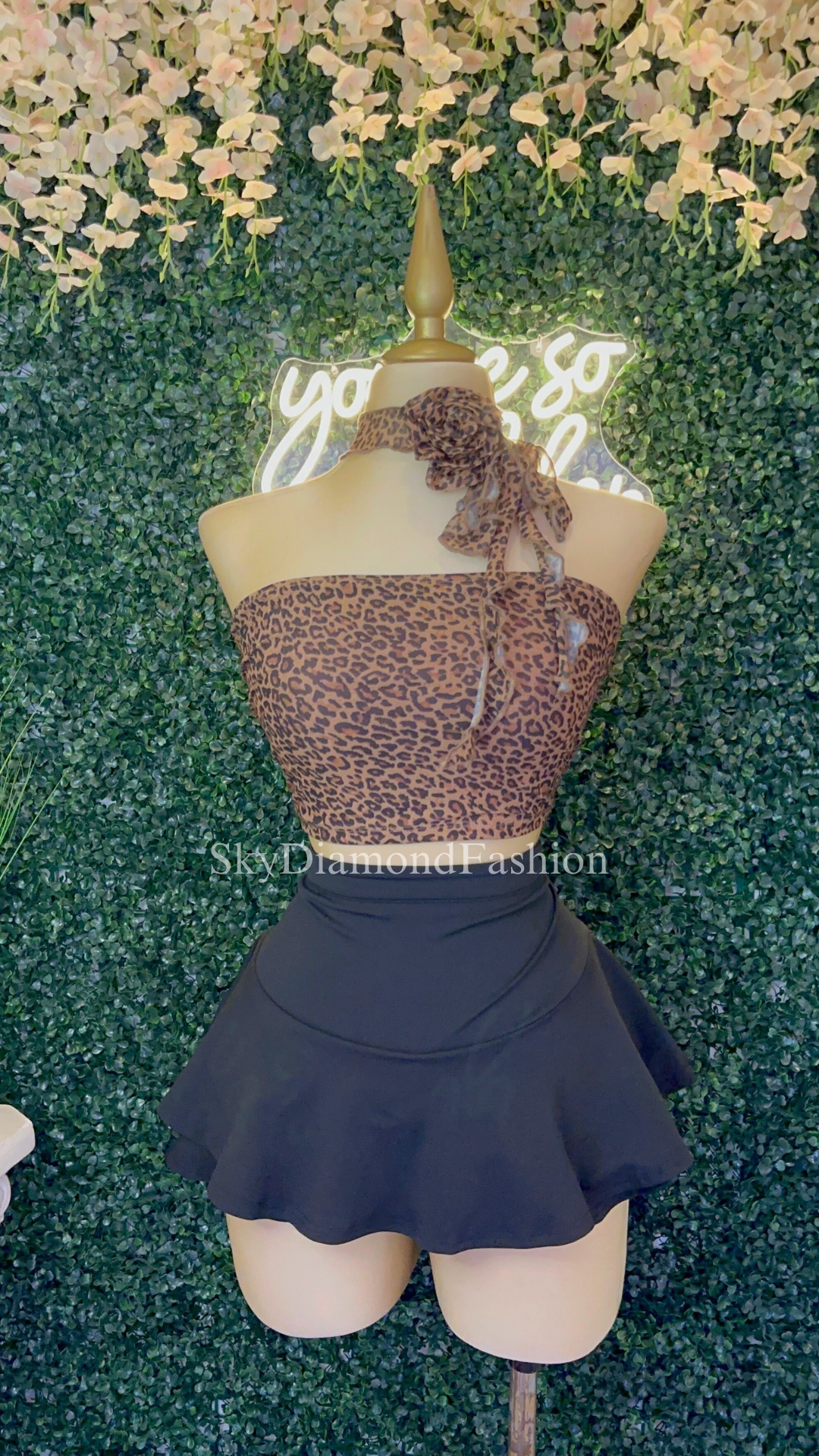 Restock!! Black skirt