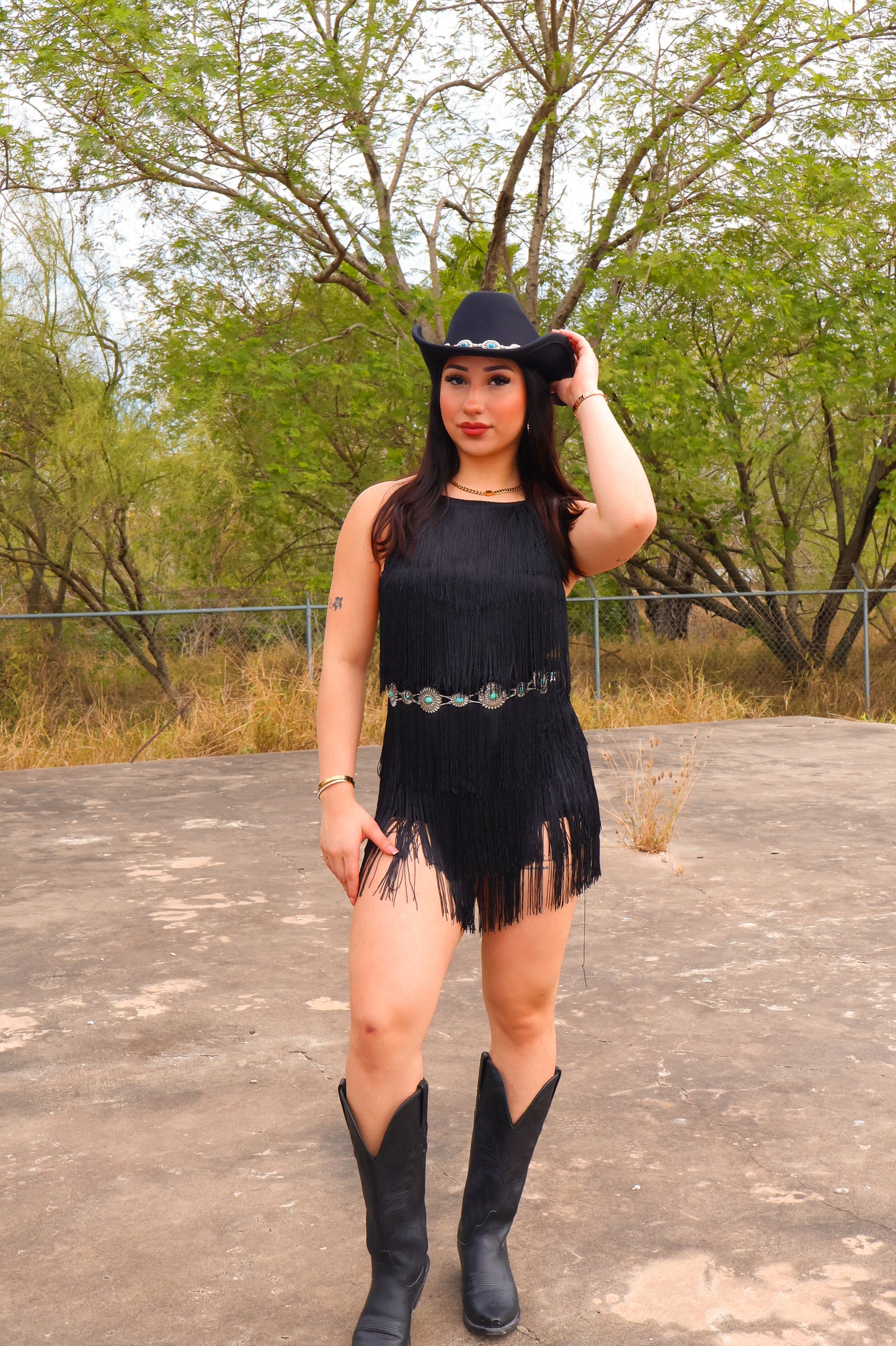 Restock Fringe jumpsuit