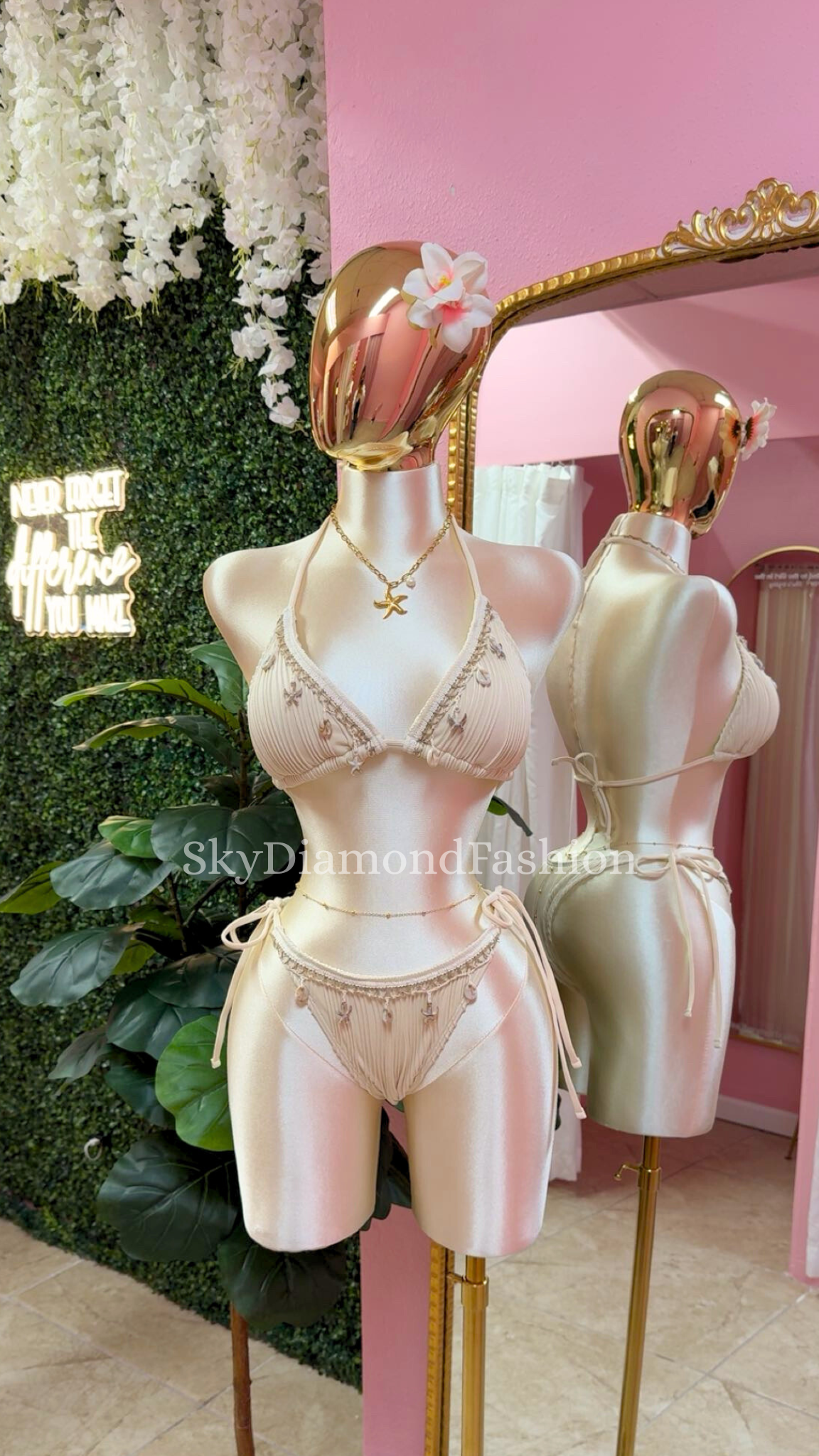 RESTOCK👙                       2pc Charms apricot bikini