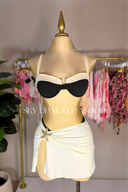 Starfish skirt cover up